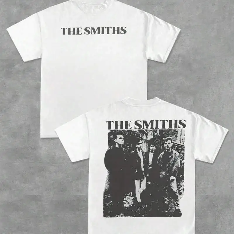 The Smiths Band Members Typography T-Shirt