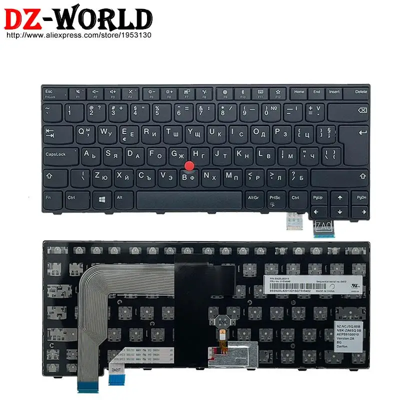 for Lenovo Thinkpad 13 Gen 2 1 T470s S2 G1 G2 T460s Laptop SI DK HU EE FR SK CZ NO NL CFR SE FI CH SWS PT BG IS Keyboard