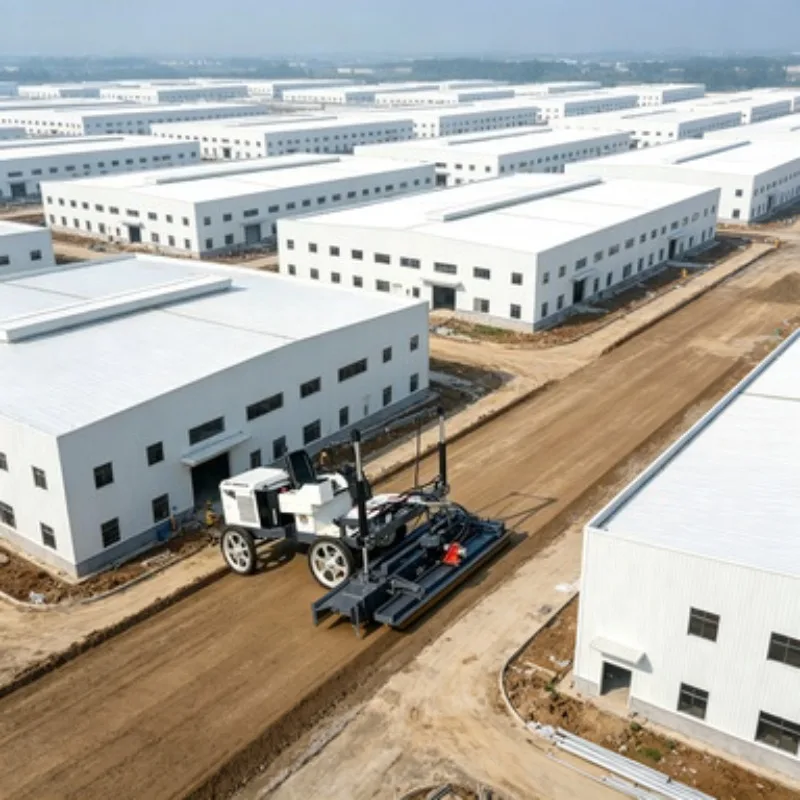 High Precision Automatic Laser Leveling Machine for Construction and Flooring Concrete Paving