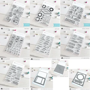 2025 Metal Cutting Dies dan Cap untuk Scrapbooking Praktek Tangan DIY Album Dekorasi Kartu Kerajinan Dies 8 stempel dan cetakan penjualan terbaik - №