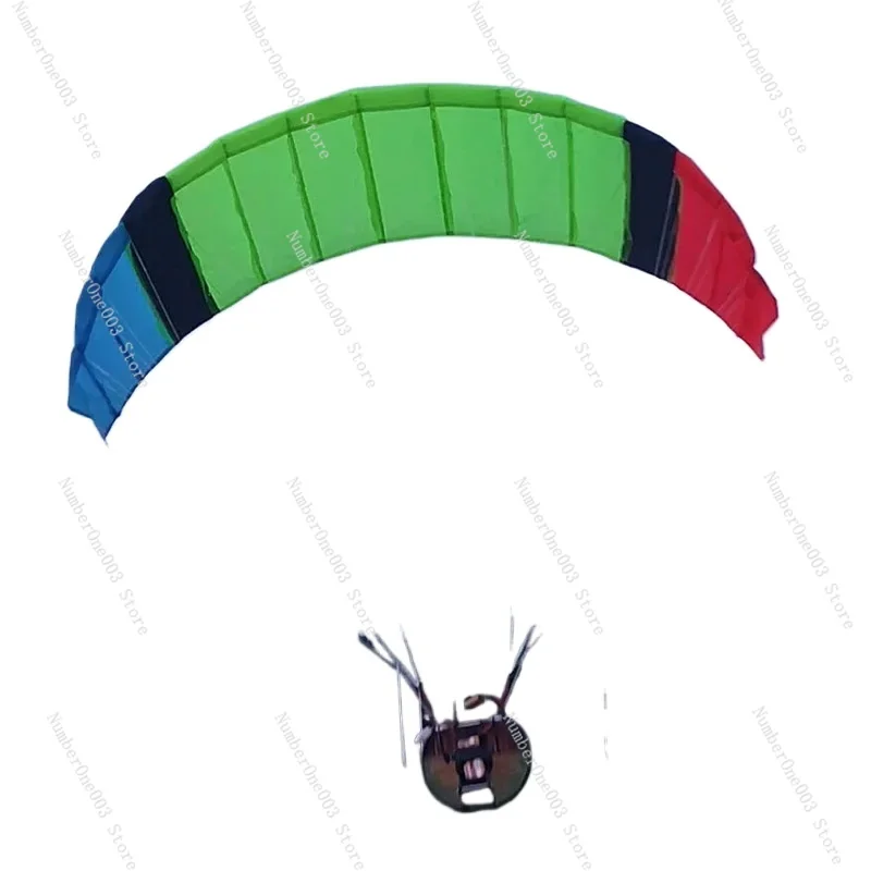 

1Set RC Powered Paraglider 2204 Brushless Motor 1.5 Meters Leaf1.5 Remote Control Parachute Assembly Toys For Children Adult