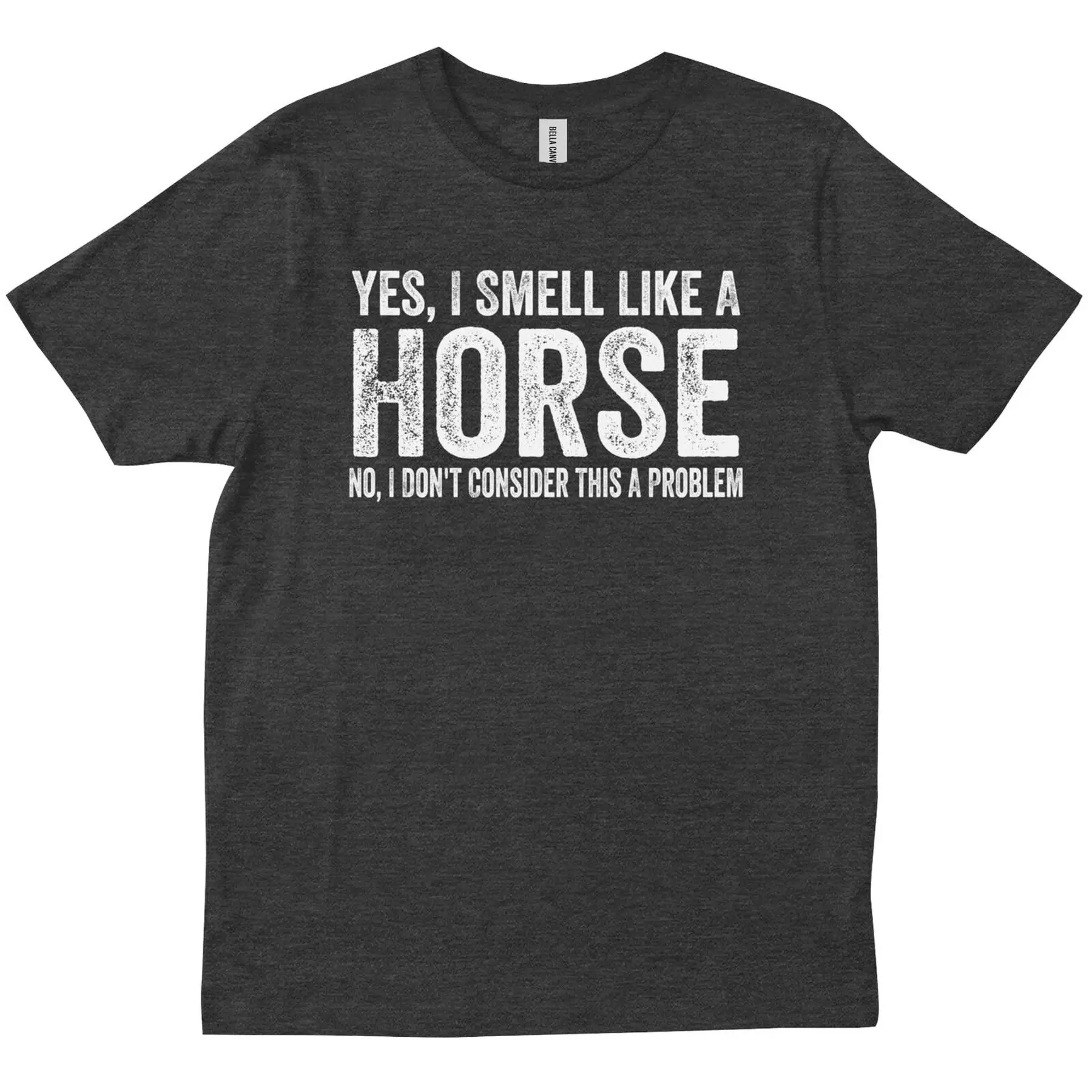 Sí, humejo como un caballo, No lo que no lo considera este problema, camiseta divertida