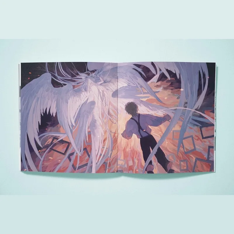 الجنة المنسية YE الفني Freelance Illustrator مجموعة التوضيح الشخصي شفاء جو الخيال