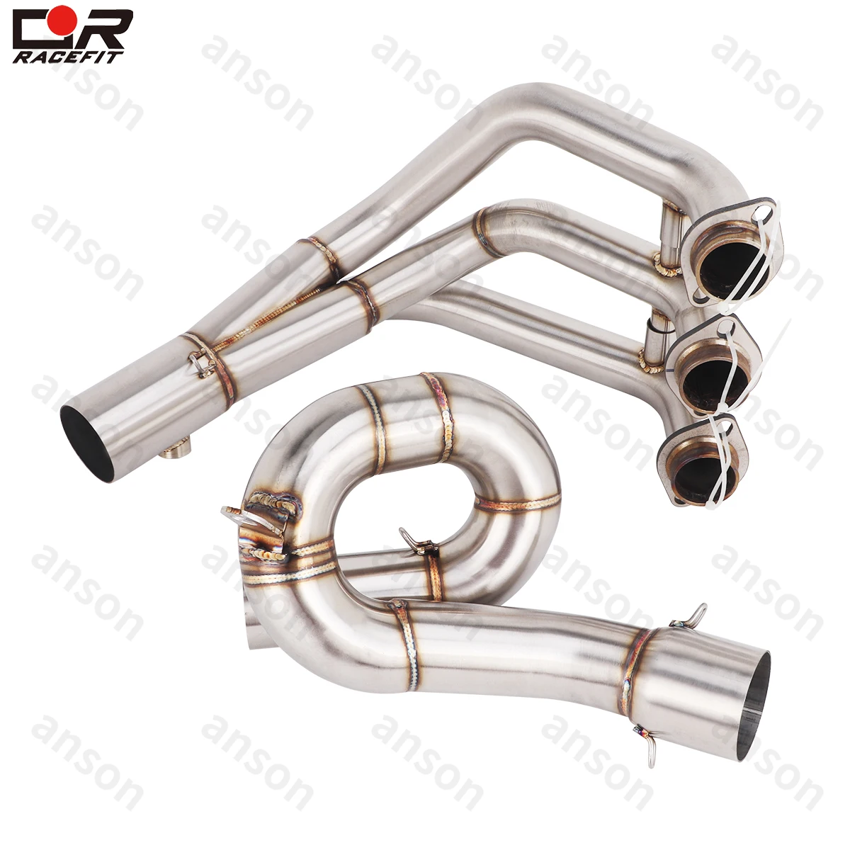 Exhaust System Front Mid Pipe For Yamaha MT09 FZ09 XSR900 FJ09 TRACER 900GT 2014-2020 Escape Moto Muffler Header Link Front Pipe - view 5