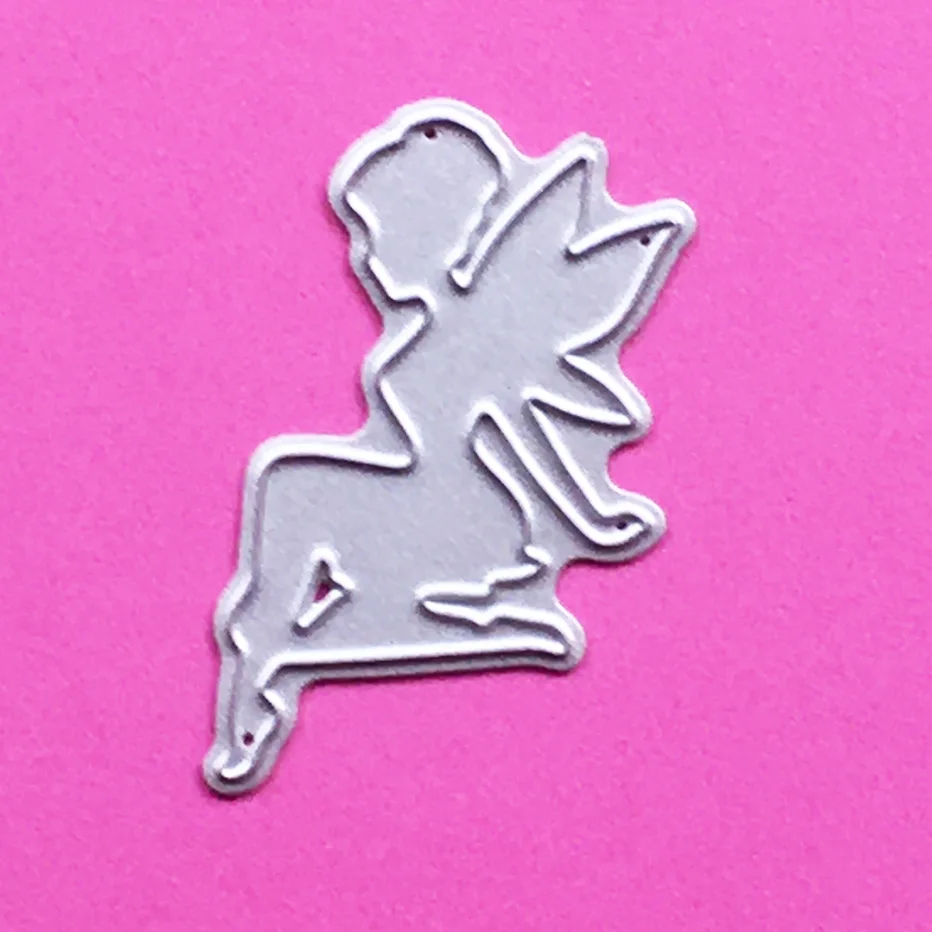 

Little angel fairy religion tale Metal Cutting Dies for Scrapbooking Paper gift Card Making DIY Album craft Die Cut