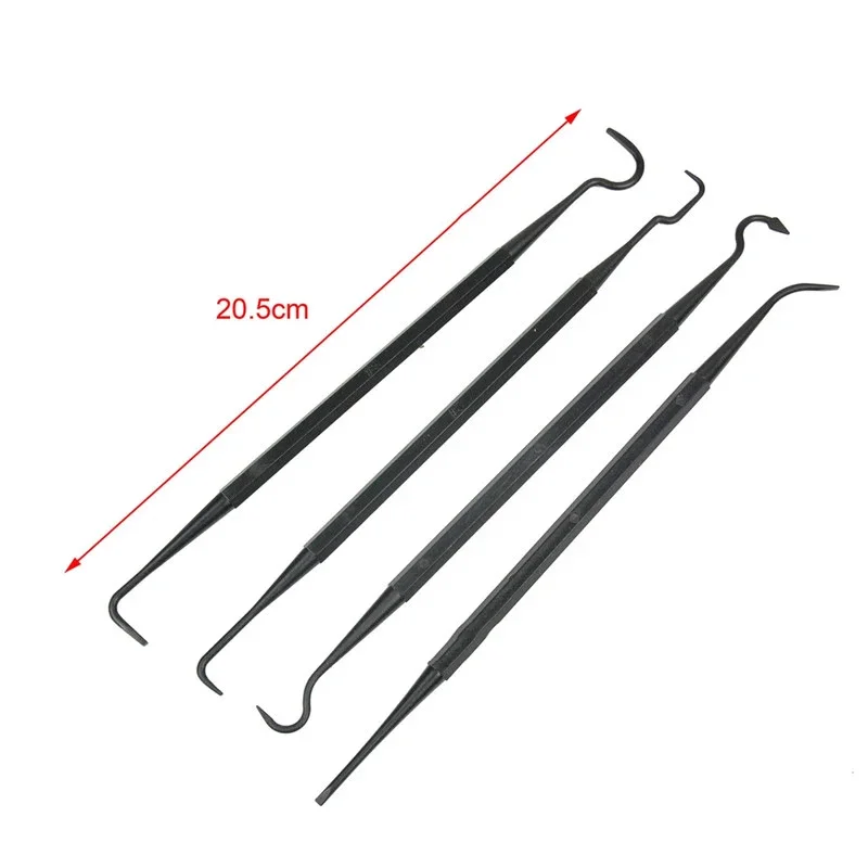 Mehrzweck-Auto Detail lierung Reinigungs werkzeug Zubehör Draht bürsten und 4 Nylon-Picks und Pinsel-Set Auto Detail lierung Auto Reinigung