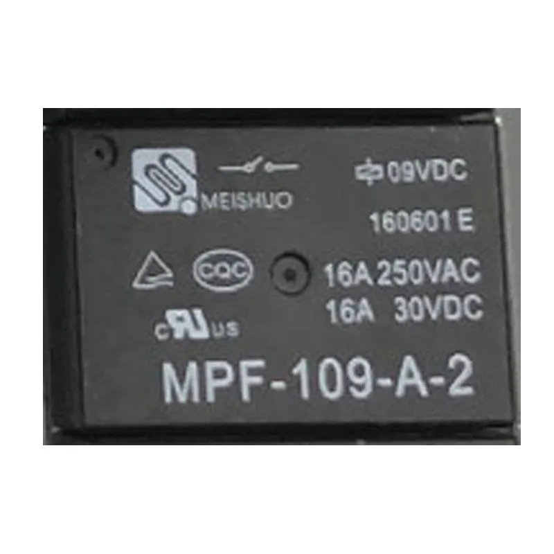 2/5/10pcs 9V Relay MPF-109-A-2 9VDC 16A  4PINS  MPF-109-A-2  Relay