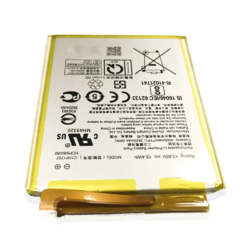 Bateria do telefone portátil para ASUS, C11P1707, Zenfone Max M1, ZB555KL, X00PD, 4040mAh, alta capacidade, ferramentas gratuitas