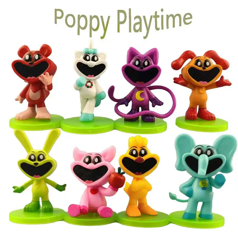 

Smiling Critters Anime Decoration Model Children's Gift Room Decoration Anime Fashion Toy PVC Doll