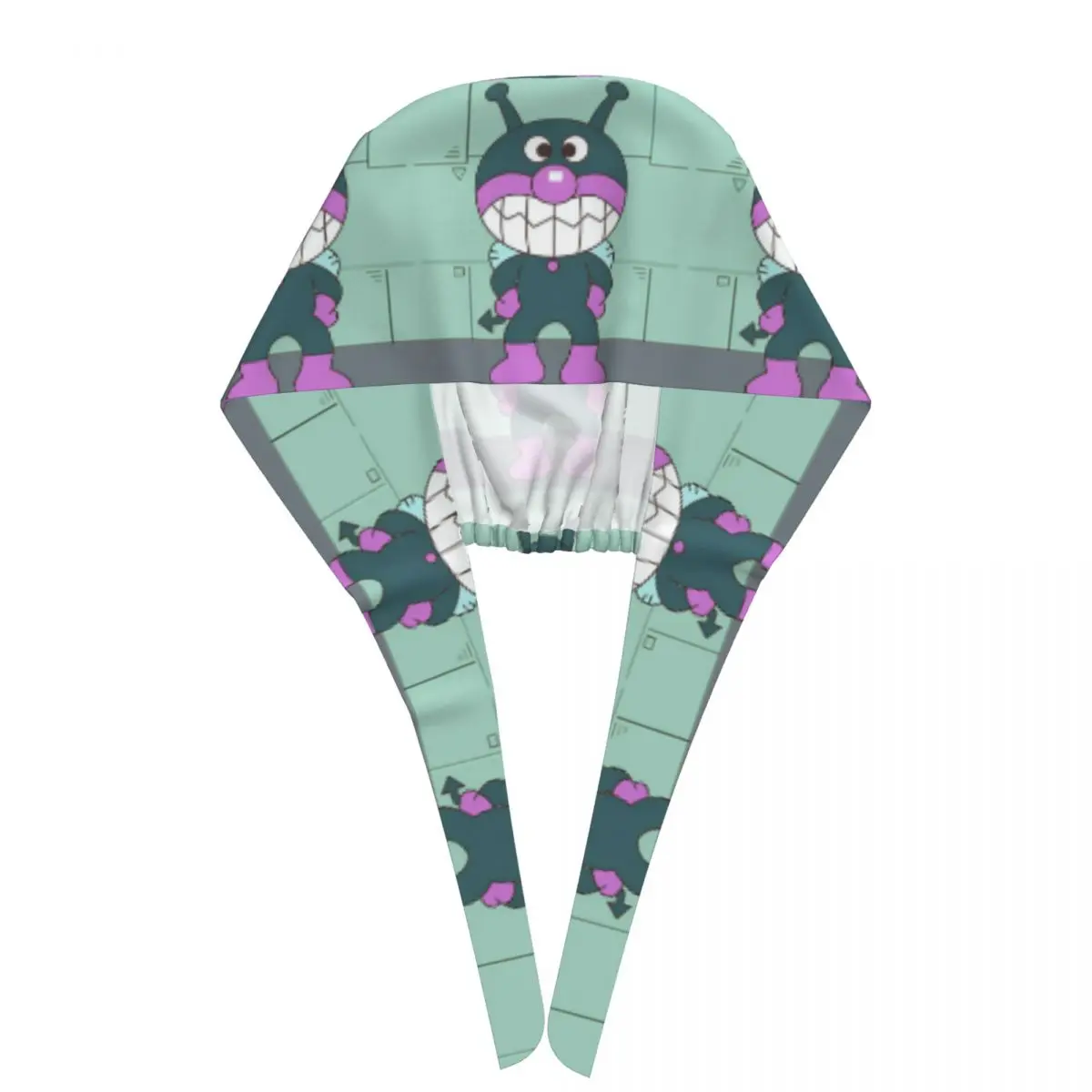 Cappello Medico Baikinman, Berretto da Lavoro per Donne e Uomini, Comodo Cappello Elastico per Infermieri con Laccio Posteriore, Berretto da Lavoro con Motivo