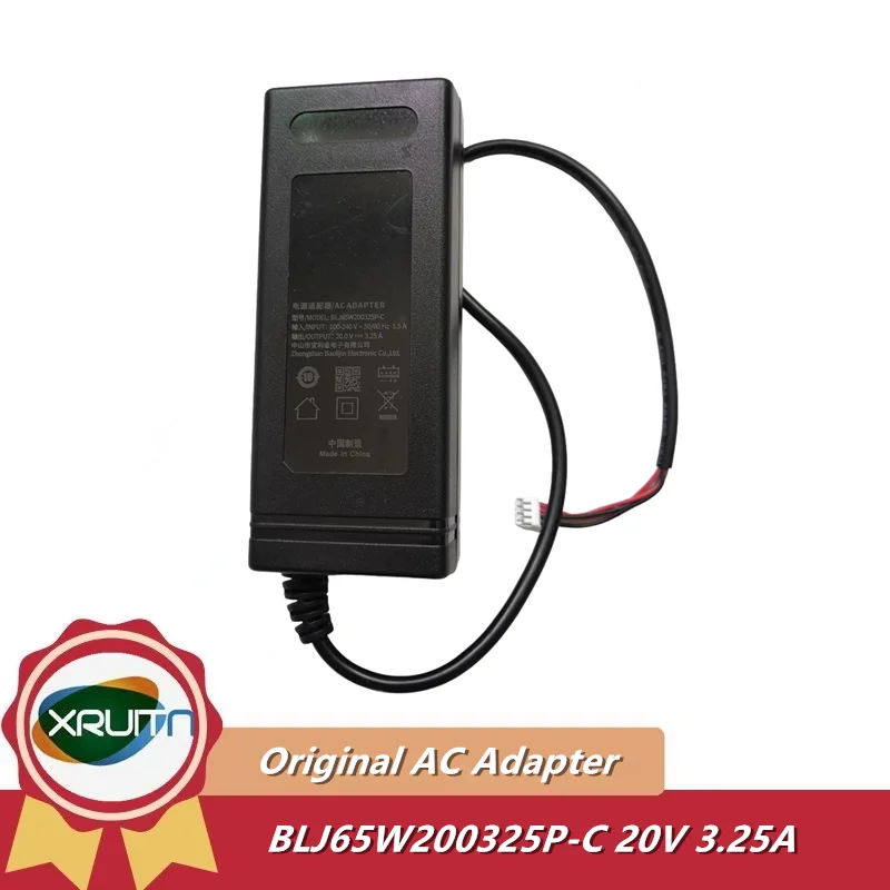 

Оригинальный адаптер переменного тока BLJ65W200325P-C, 20 В, 3,25 А, 65 Вт, зарядное устройство для питания пылесоса