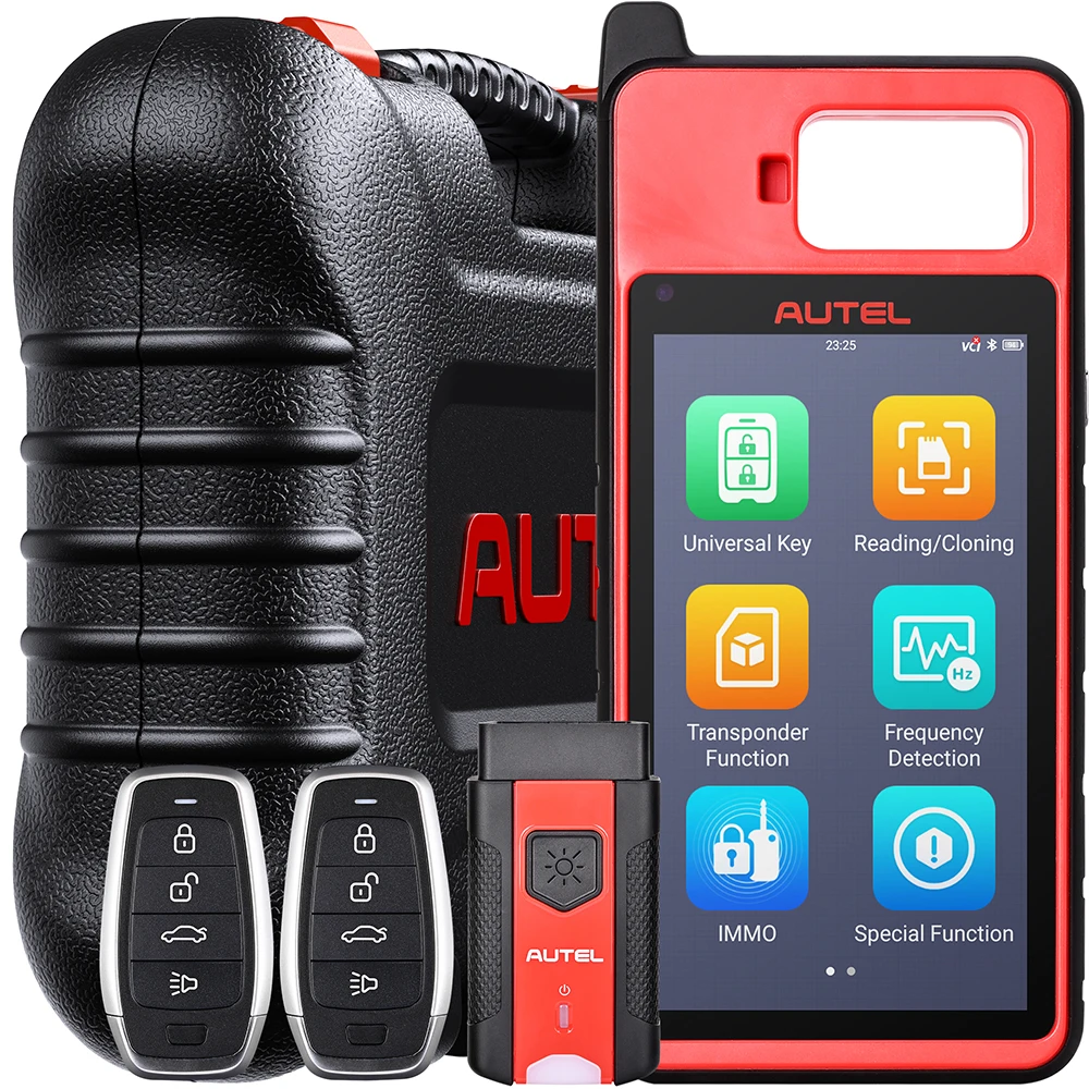 Autel KM100E Schlüsselprogrammierer KM100 Universeller Schlüsselgenerator Schlüsselanhänger-Programmierwerkzeug Autoschlüssel-Immobilizer Lebenslange Kostenlose Updates