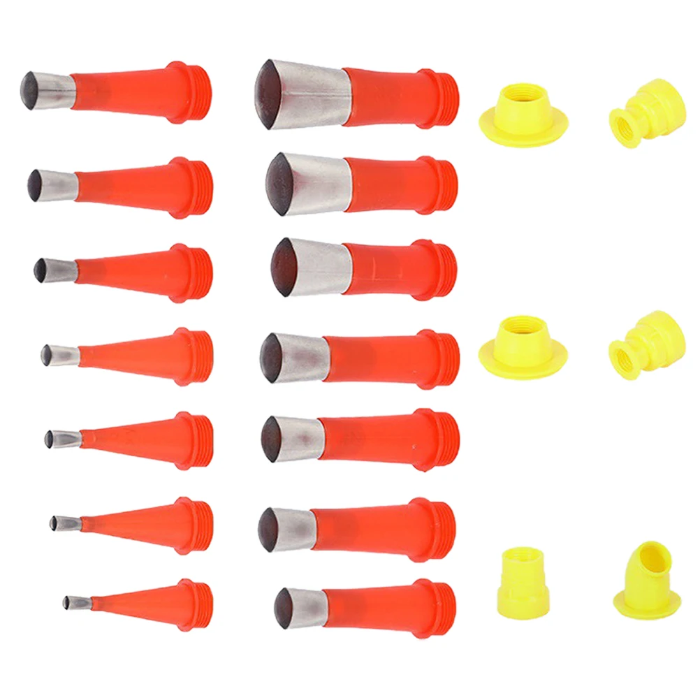 

1 Set Stainless Steel Caulk Tips Reusable Caulking Nozzle For Home Kitchen Bathroom Waterproofing Caulking Tool Kit Finishing