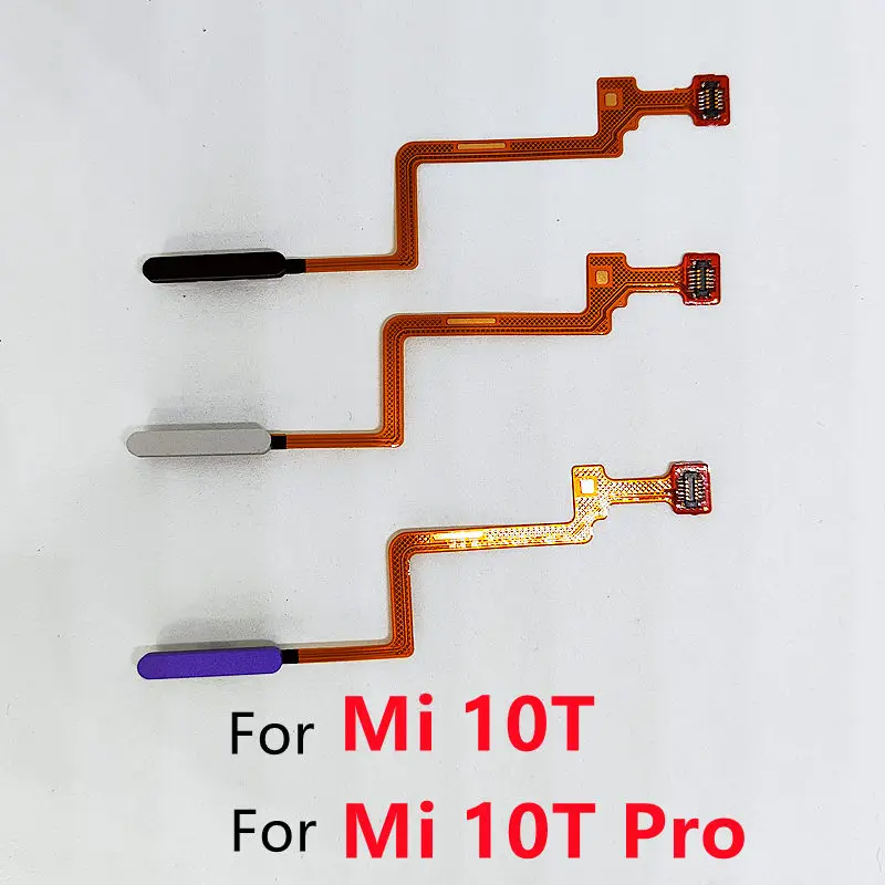 NEW Tested NEW For Xiaomi Mi 10T Mi10T Pro FingerPrint Sensor Scanner Key Flex Cable Power Home Button Touch ID