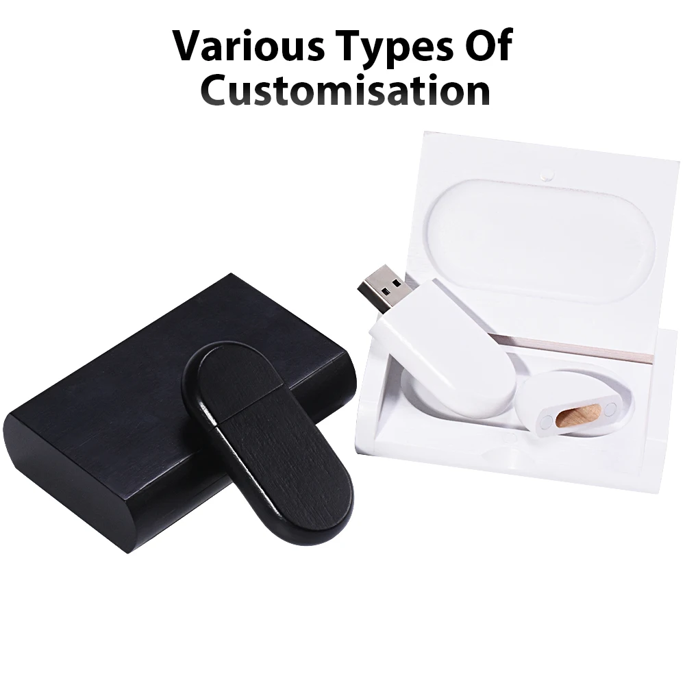 

Wholesale USB Flash Drive 2.0 128GB Memory Stick Wooden Black/White Pendrive 4GB 16GB 32GB 64GB Pen Drive Wedding Gift Free Logo