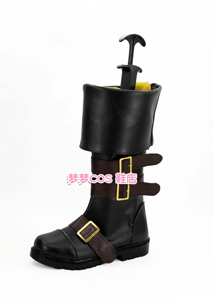 NieR: Automata 9S YoRHa No.9 Tipo C Scarpe Cosplay Stivali Halloween Anime Gioco Stivali in pelle PU