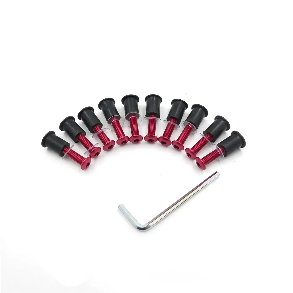 

Motorcycle Windshield Bolts Nuts Screw for Yamaha Kawasaki Ducati Honda Suzuki