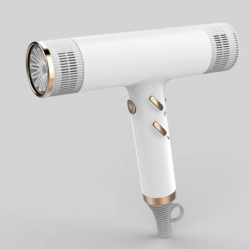 High-power Hair Dryer Household Hair Dryer Constant Temperature Non-folding Hair Dryer Care Negative Ion