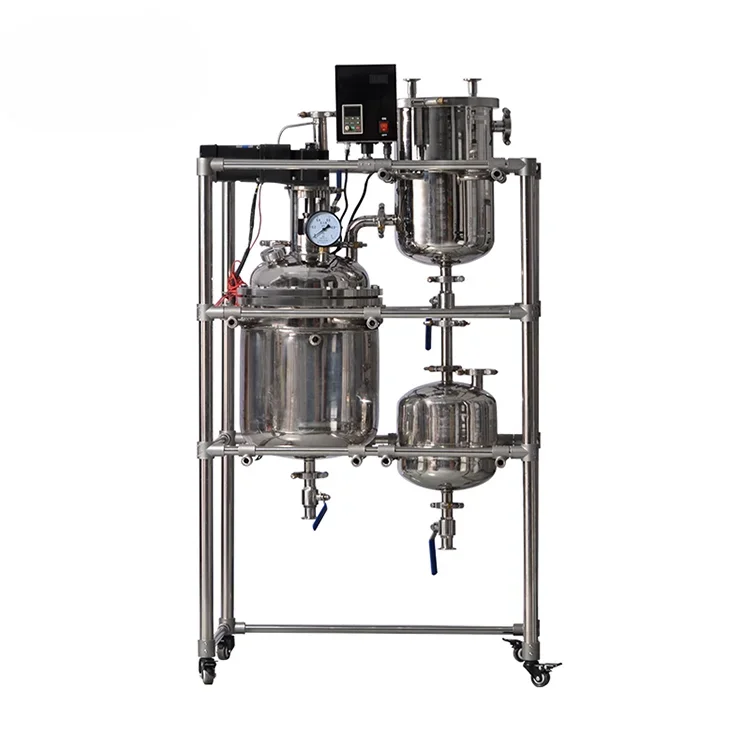 Laboratory simple stainless steel pilot high-pressure reactor