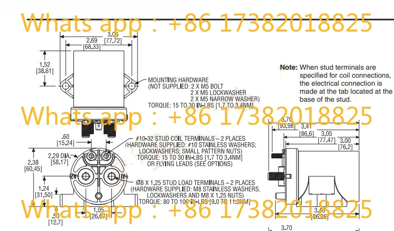 1618002-7 500A EV200AAANA High Voltage DC Relay New Energy Vehicle Contactor
