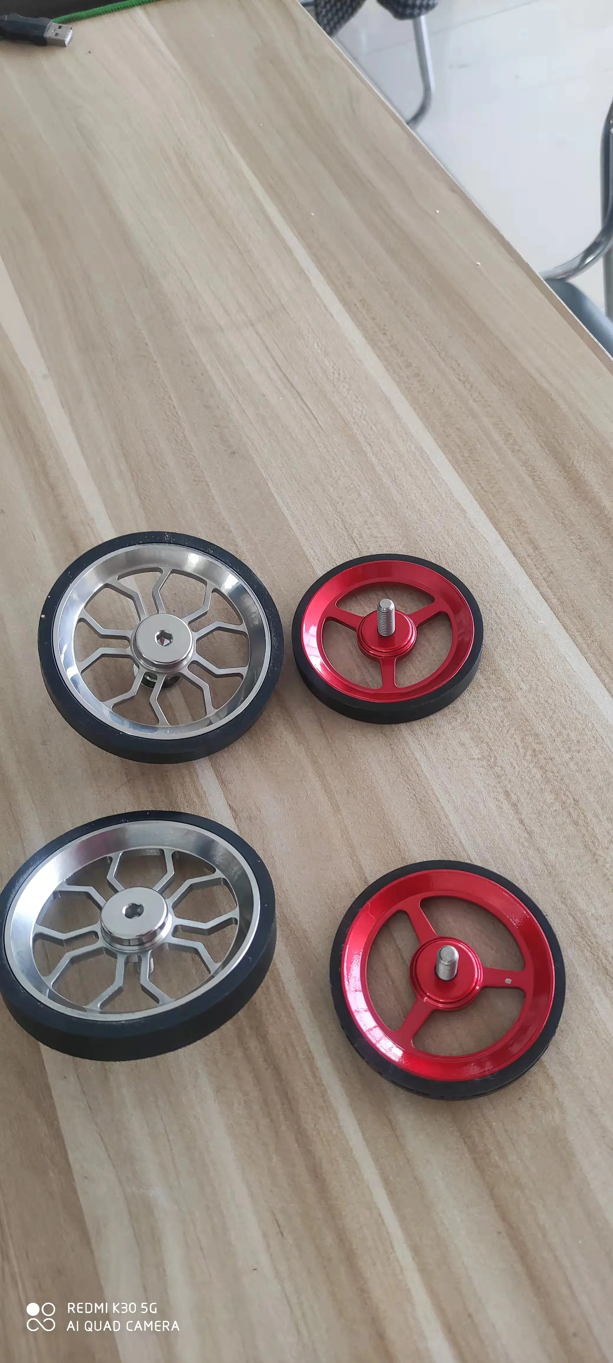 Roda Sepeda Titanium Alloy 16 Inci