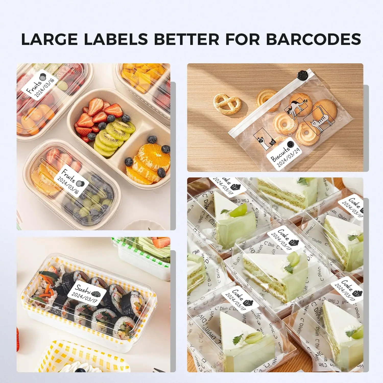 

Premium Thermal Labels 30x20mm - Glossy Waterproof Stickers for Business Barcodes & Product Packaging