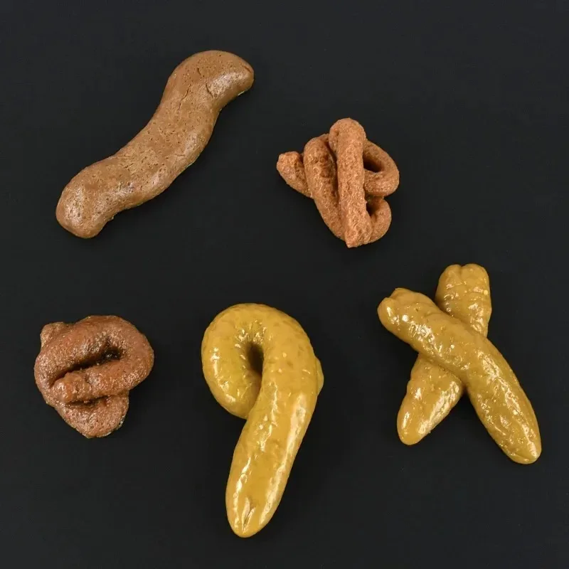 Realistic Shit Safe and Soft Plastic Fake Poop Funny Tricky Toys Pranks Gag Joke Games Party Gift Antistress Gadget Squish Toy