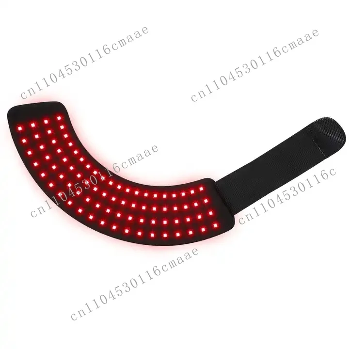 Waterproof LED light strip for horseshoe hooves, wavelength 660nm/850nm, with 15-minute timer, including battery, 80 LED lights