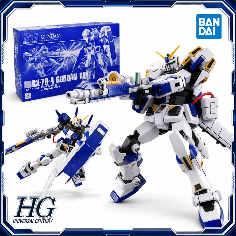 

Bandai HG 1/144 RX-78-4 Gundam G04 Side Premium PB Limited Space Mecha Plastic Model Kit Action Figure Collection Toy Stock
