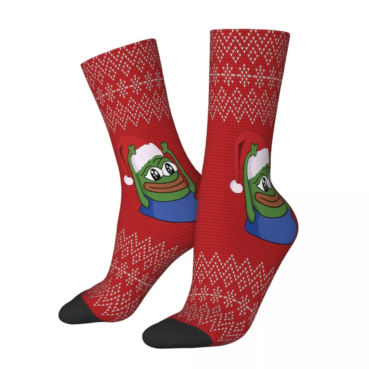 Christmas Pepe The Frog Socks Male Mens Women Summer Stockings Hip Hop