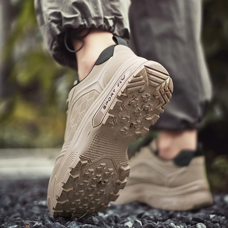 

Осенне-зимняя уличная защитная обувь, мужские рабочие ботинки большого размера с низким берцем, высококачественные мужские рабочие ботинки на толстой подошве, большие желтые ботинки