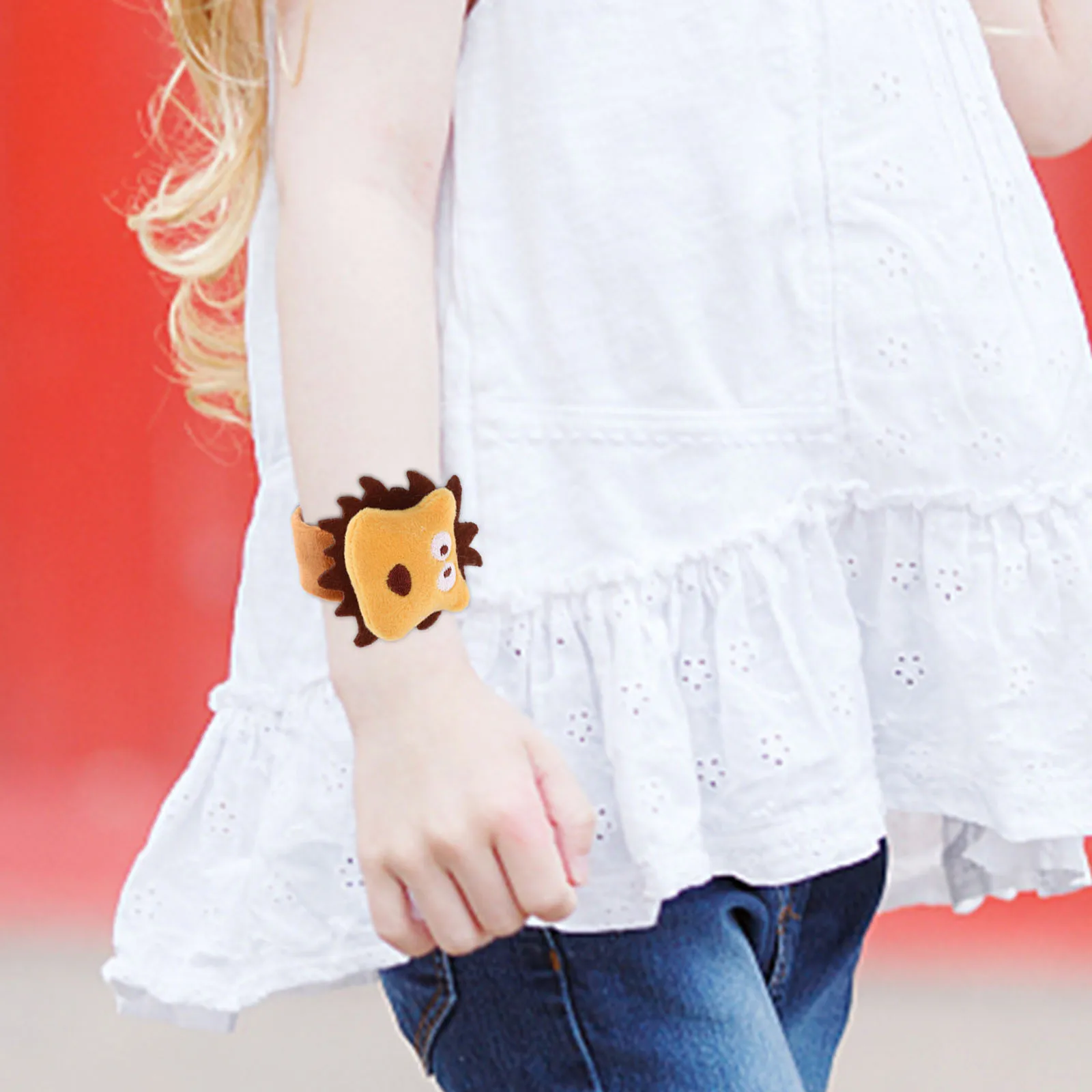 

Pop Circle Bracelet For Decor Animal Girl Cartoon Slap Bracelets Kids' Cute Party