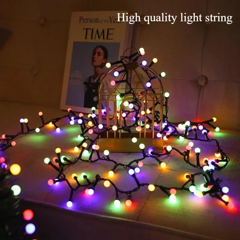 

5m/10M USB/Battery Power Ball LED String Lights Garland Lights Outdoor Lamp Wedding Garden Fairy Lights Christmas Decoration