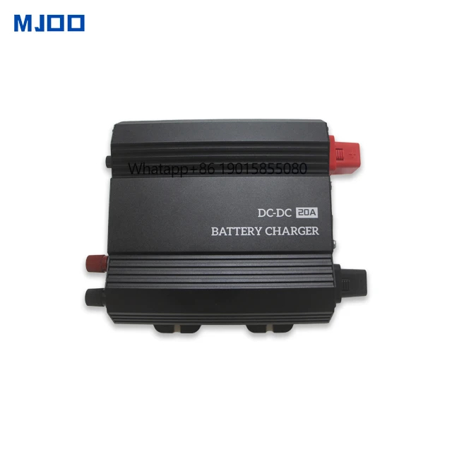 

MJOO 3-stage Battery Charger DC DC Battery Charger 12V/60A for Car RV Home Use Compact yet Built Tough for All Conditions