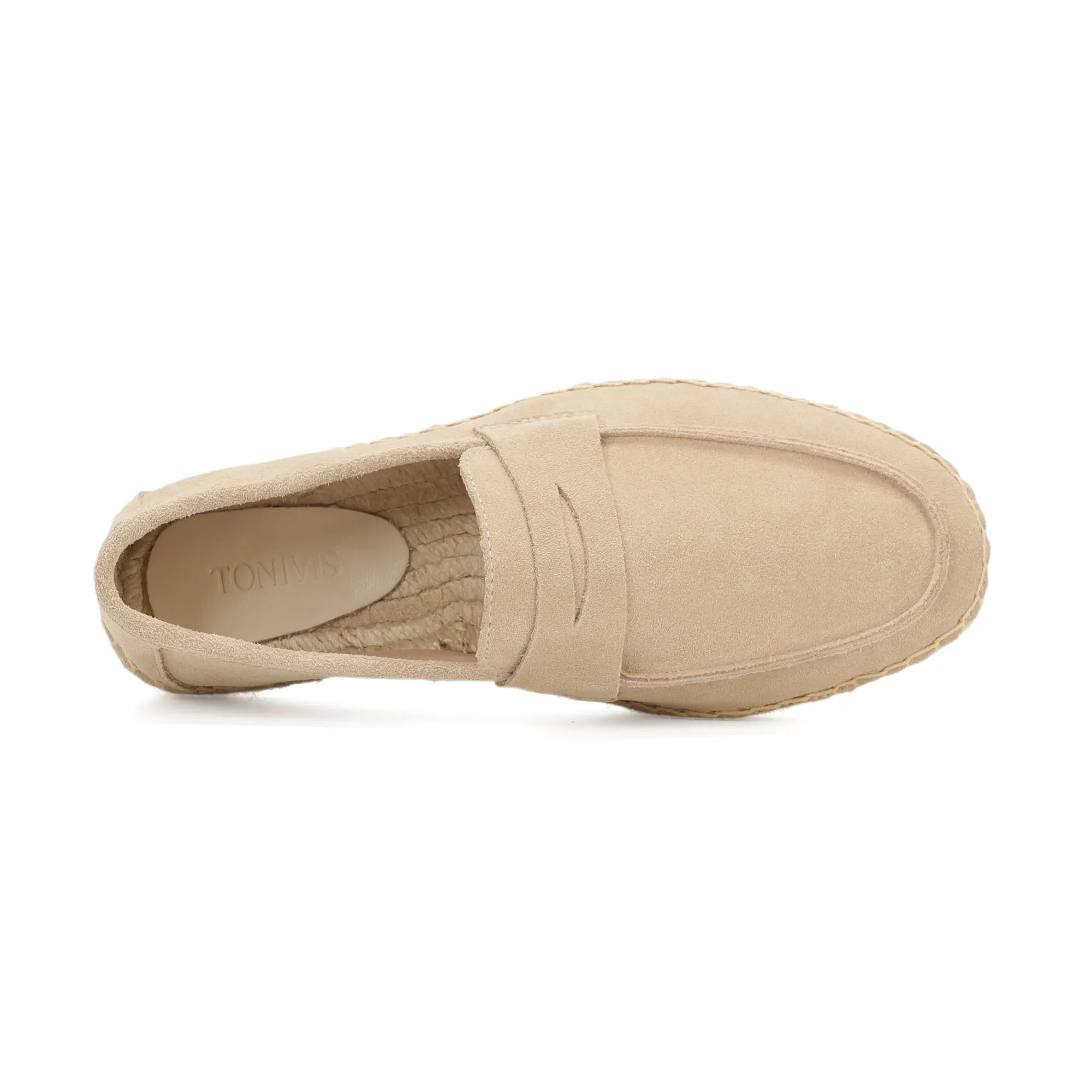 Womens Jute Espadrilles Slip On Loafers Image 21