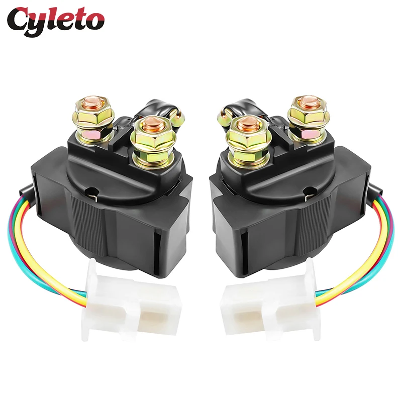 1/2 Pcs Motorcycle Starter Solenoid Relay For Honda Big Red ATC 125 200 125M 200M 200ES Fourtrax TRX 125 200 250 300 400