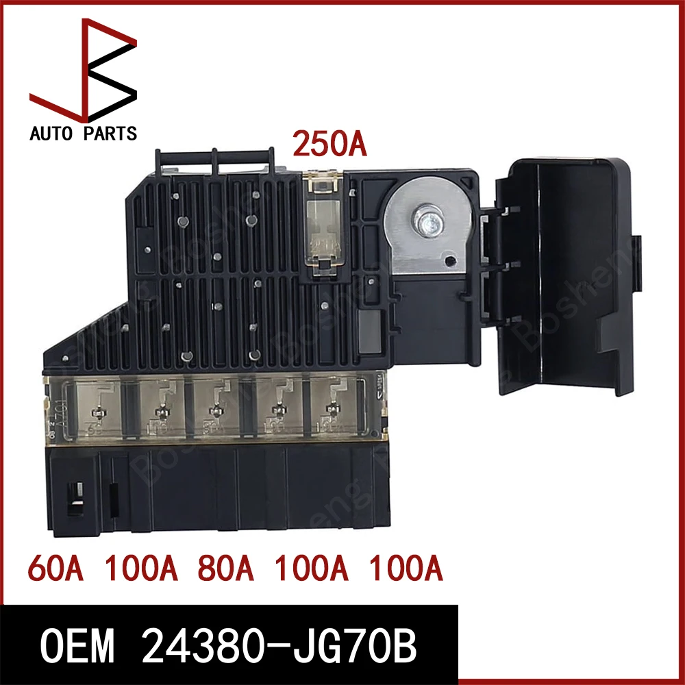 

Holder Assembly Fusible Link Fuse OEM 24380-JG70B 24380JG70B 24380 JG70B for Nissan 2014-2020 Rogue QR25DE
