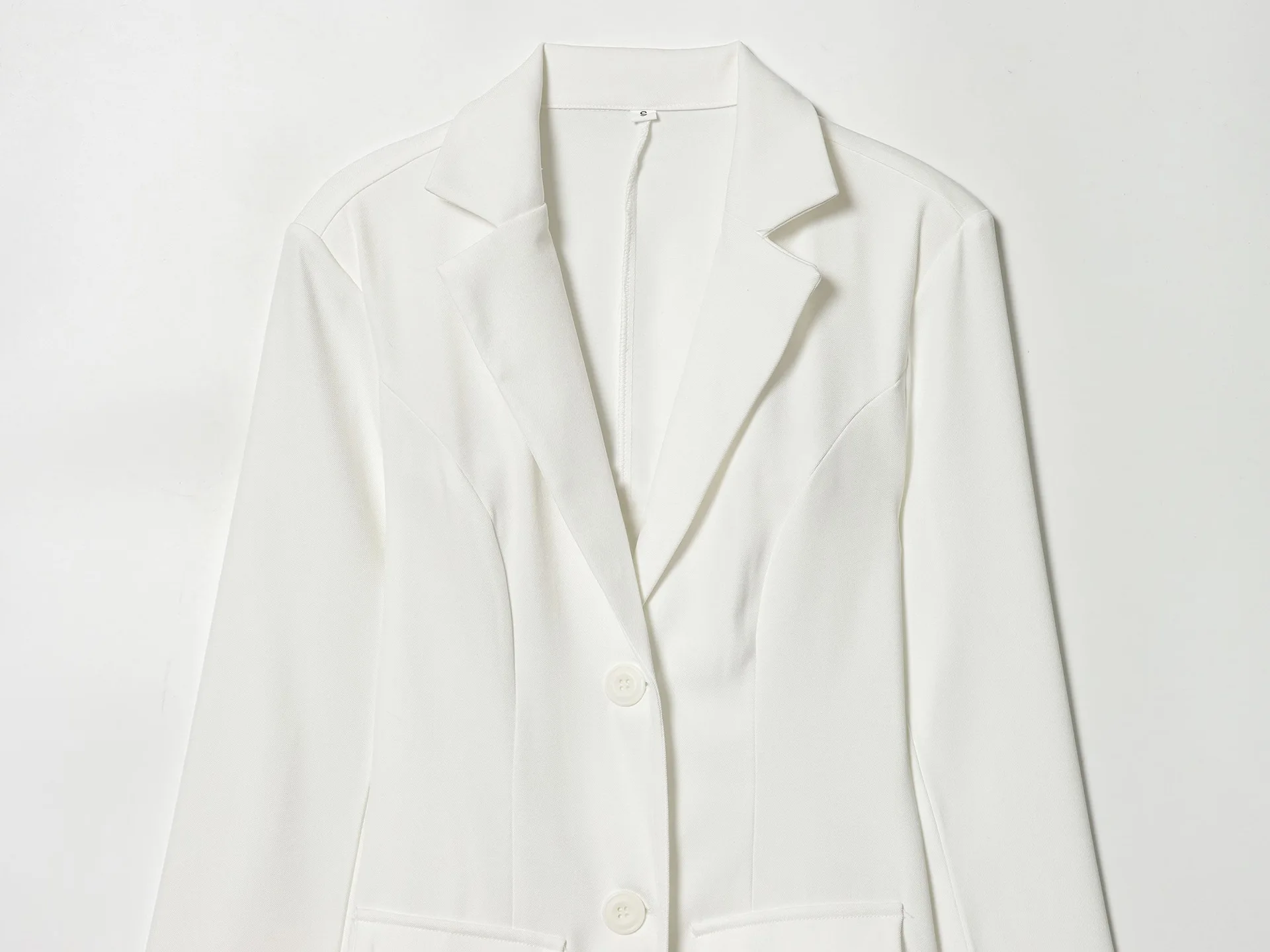 Veste de costume d'épissure en dentelle, vêtements européens et américains, nouvelle mode transfrontalière, taille cintrée, début du printemps