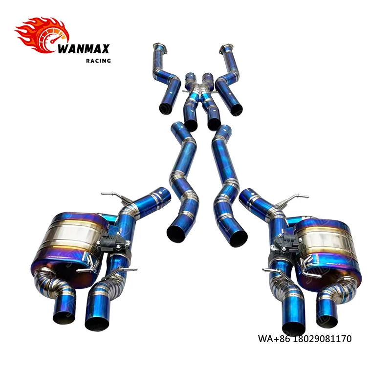 

Выхлопная система Catback из титанового сплава для E63 M6 с равнодлинными трубами