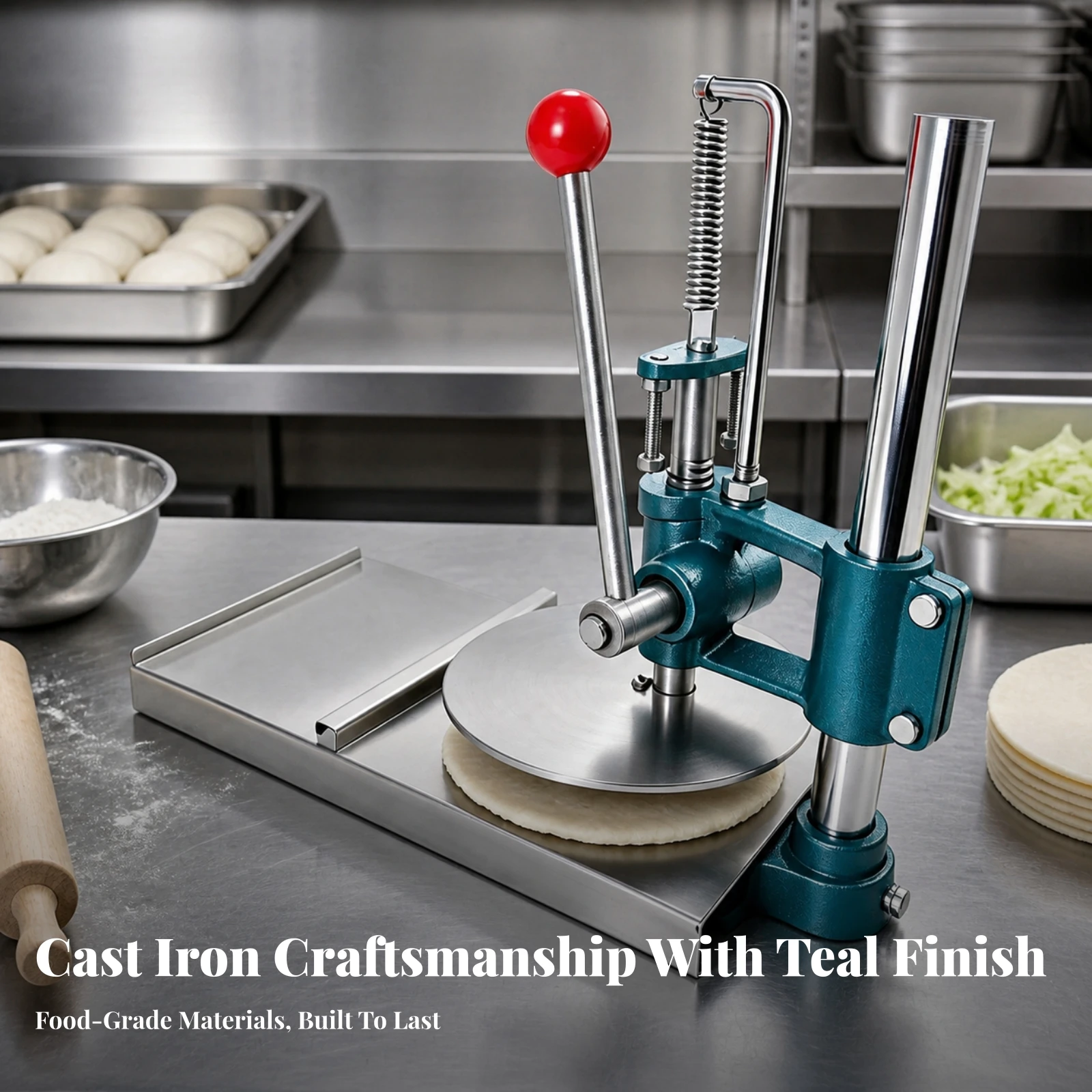 Prensa para Masa de Hierro Fun - Tortilla Press Cast reseña y precio