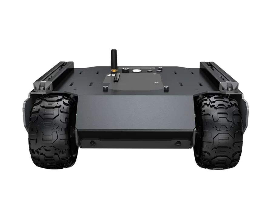 Expandable off-road UGV smart car mobile robot four-wheel drive six-wheel chassis full metal body