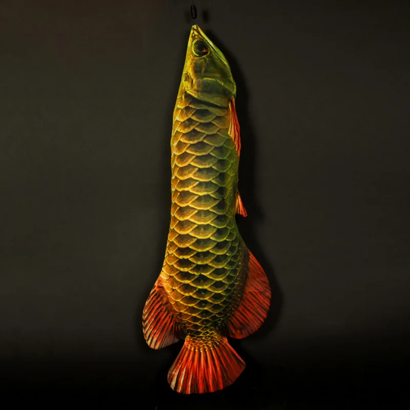 

Imported large-sized folding fish empty rod transformed into fish close-up stage props Appearing Fish from bag magic tricks