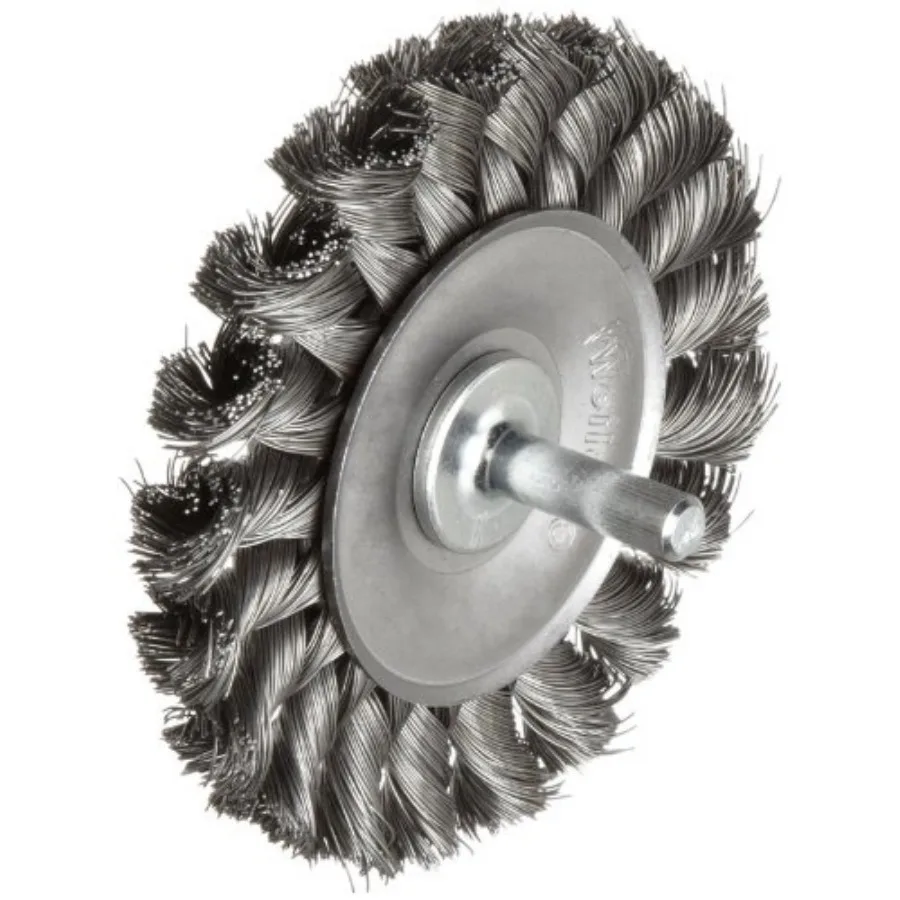 

17680 3-1/4-дюймовый проволочный круг с креплением на стержне. Стальная проволока 0,0118 дюйма, стержень 1/4 дюйма. Сделано в США.