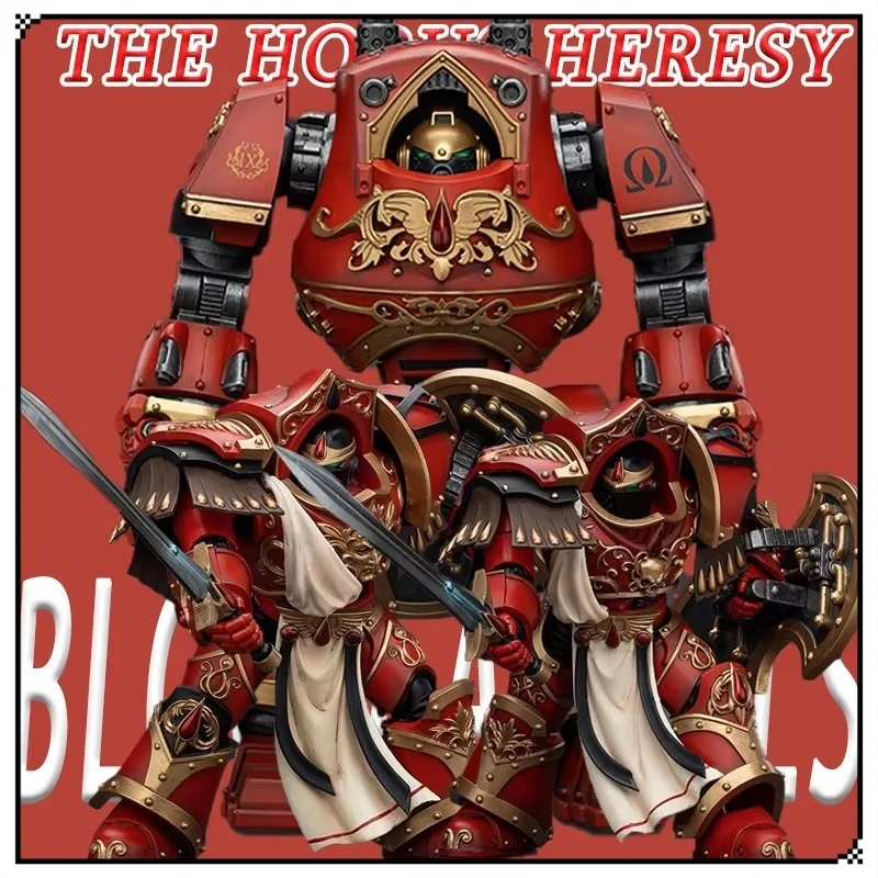 

Новая игрушка Joy 1/18 Warhammer 4000, шарнирная фигурка с ангелами крови, серия Horus Heresy Darktide, сбор, изысканный подарок