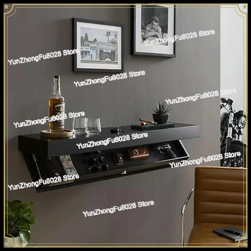 Secret Compartment Concealed Floating Shelf Wall-Mounted Storage Solution Hidden Furniture