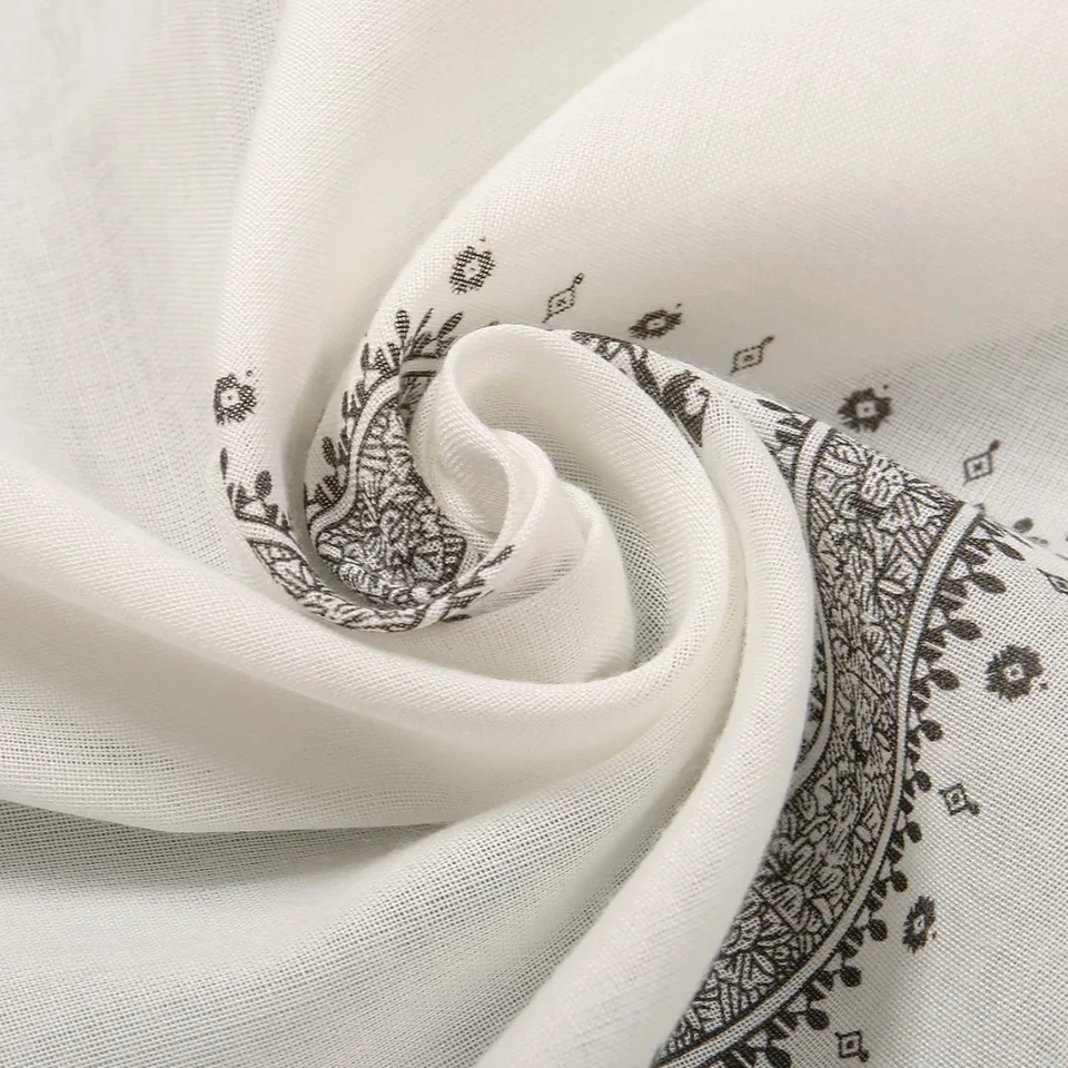 Sciarpa da uomo Dubai Arabia Saudita Keffiyeh Shemagh, copricapo da uomo in cotone Medio Oriente