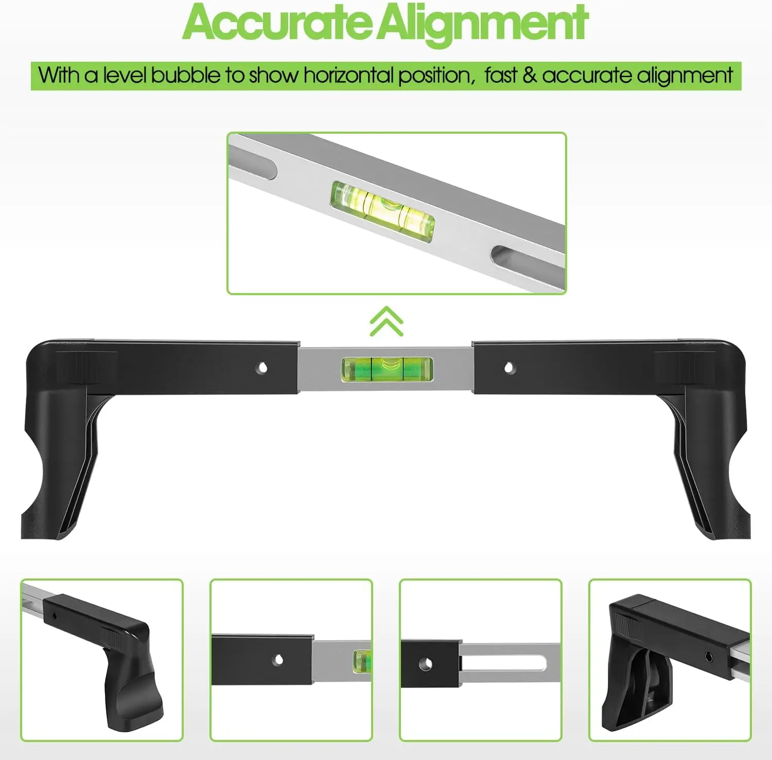 Steering Wheel Level Alignment Tool Universal Use for Passenger Cars,Vans,Trucks with Steering Wheel Internal Diameter 270-340mm