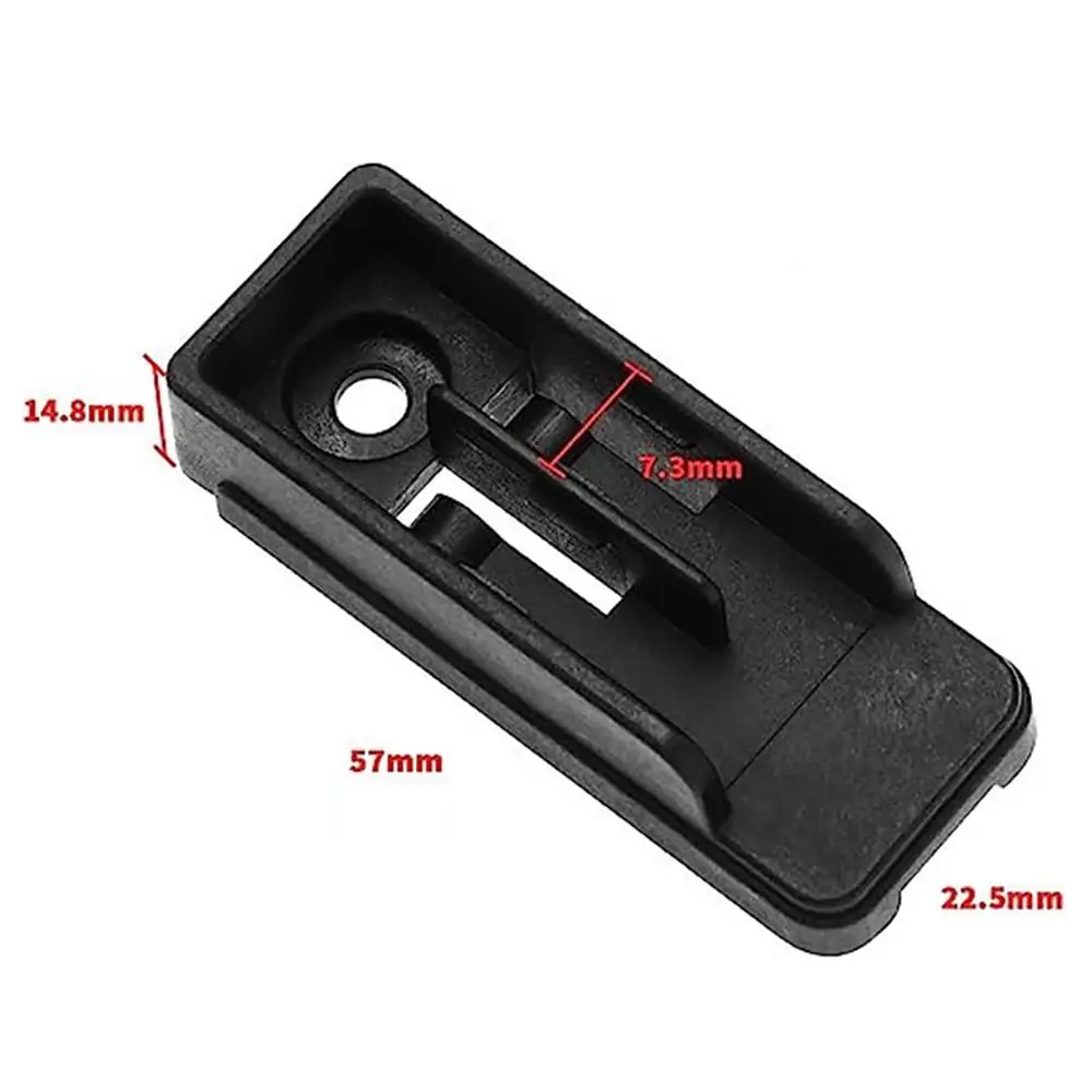 1Pcs Electrical Tools Accessories Screw Fixing Devices with Screws Replacement Dual Drill Bit Holder Black