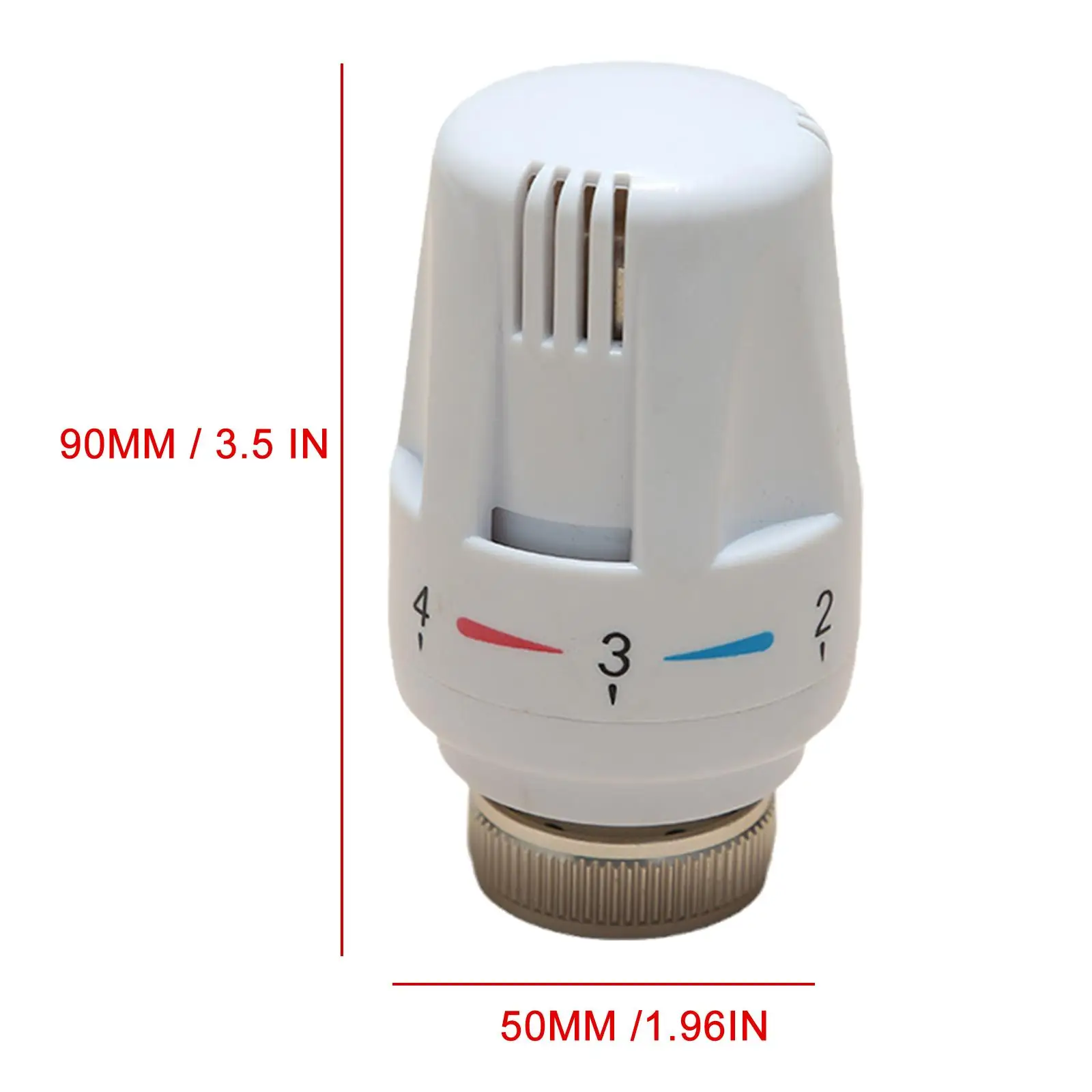 หม้อน้ำ Thermostatic วาล์ว Thermostatic หัวหม้อน้ำความร้อนหัว Controller หม้อน้ำ Thermostat สำหรับเครื่องทำความร้อนระบบ M30x1.5mm