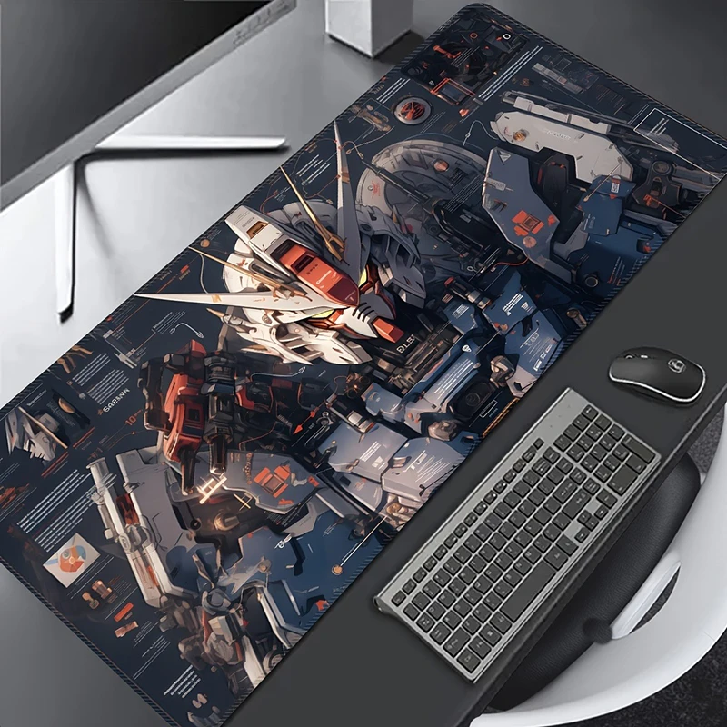 

Mech Warrior Xxl Mousepad Keyboard Gaming Mouse Pad Gamer 900x400 Non-slip Rubber Table Mat Deskpad Computer Tables Deskmat Desk